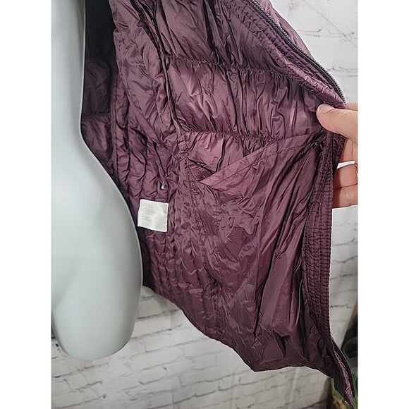 Michael Kors Jacket Womens OX Burgundy Packable Down Puffer jacket - Picture 5 of 9